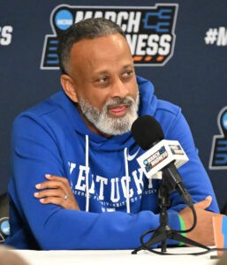 Kenny Brooks is familiar with the NCAA Tournament, and the team No. 5 Kentucky faces: No. 12 JMU